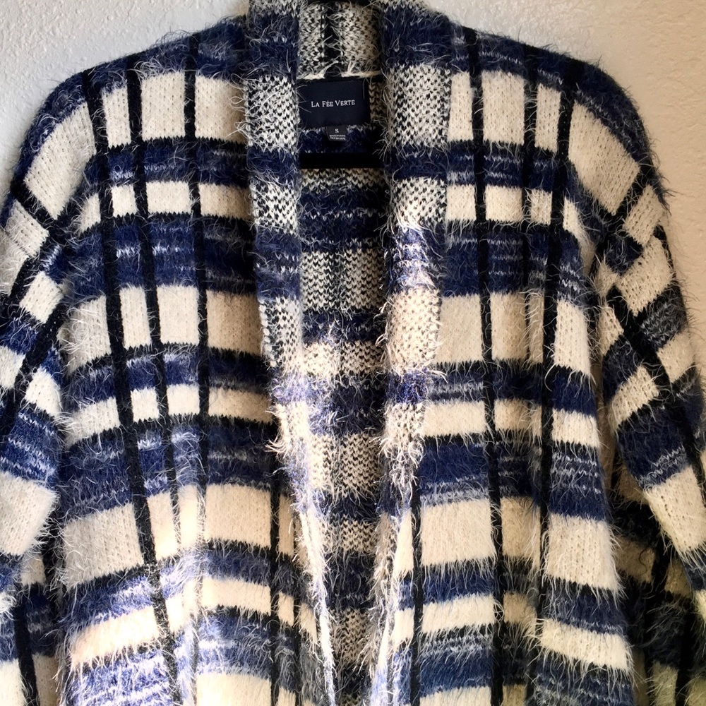 Eyelash cardigan